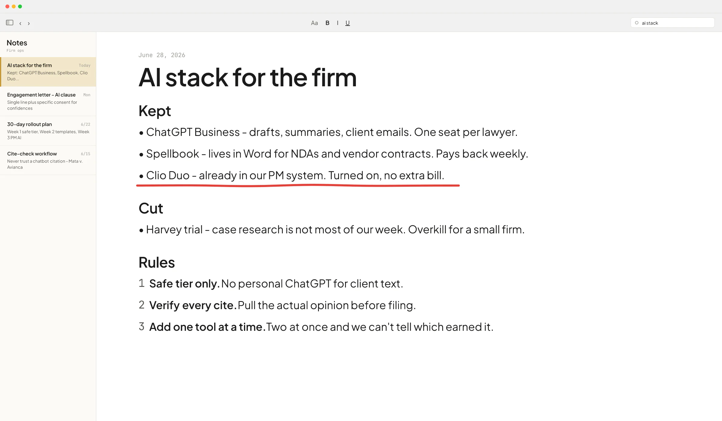 AI for Solo Lawyers and Small Law Firms: Playbook
